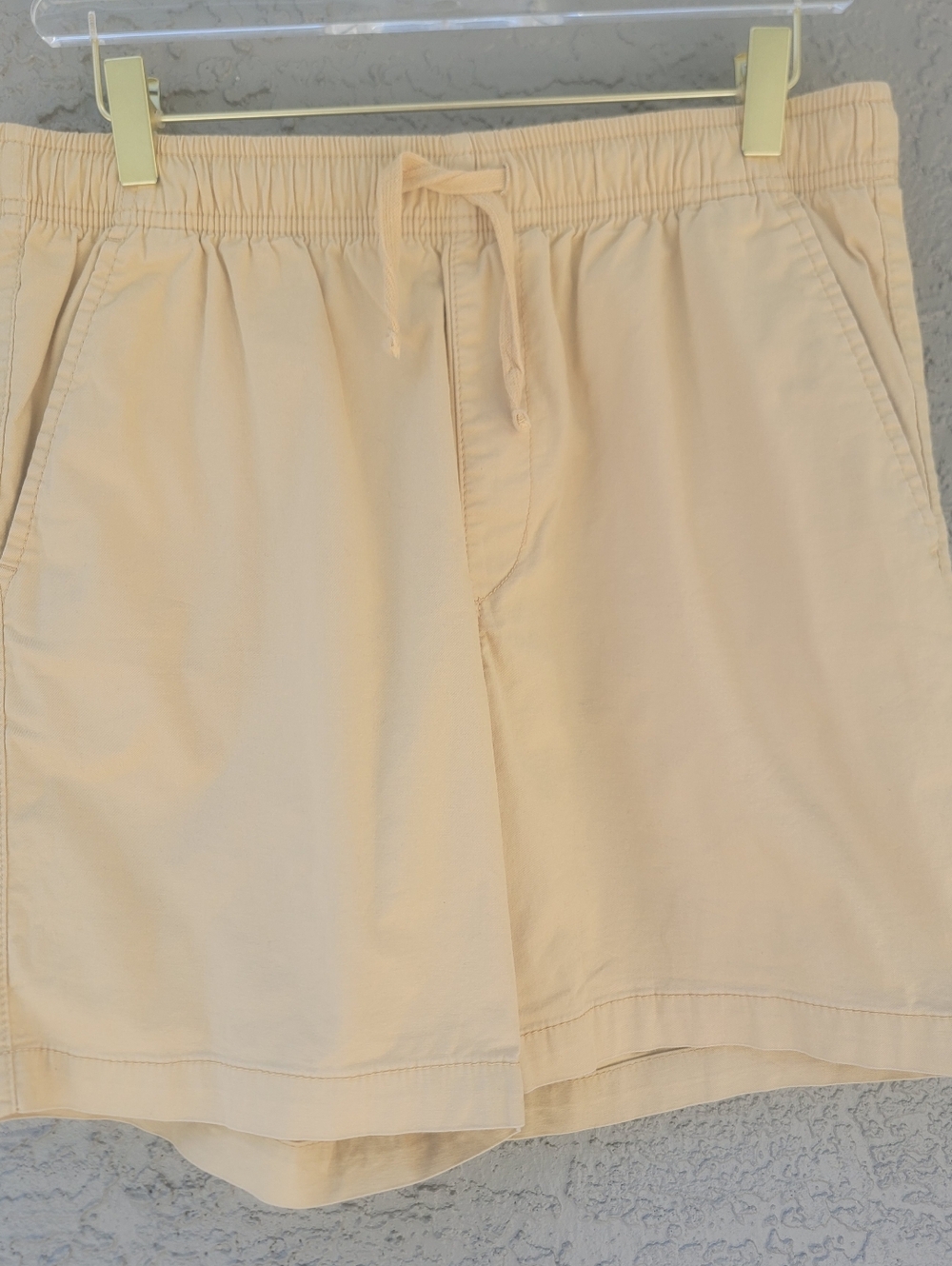Old Navy Built-In Flex Jogger Shorts butter Yellow Mens Small summer - Picture 6 of 9